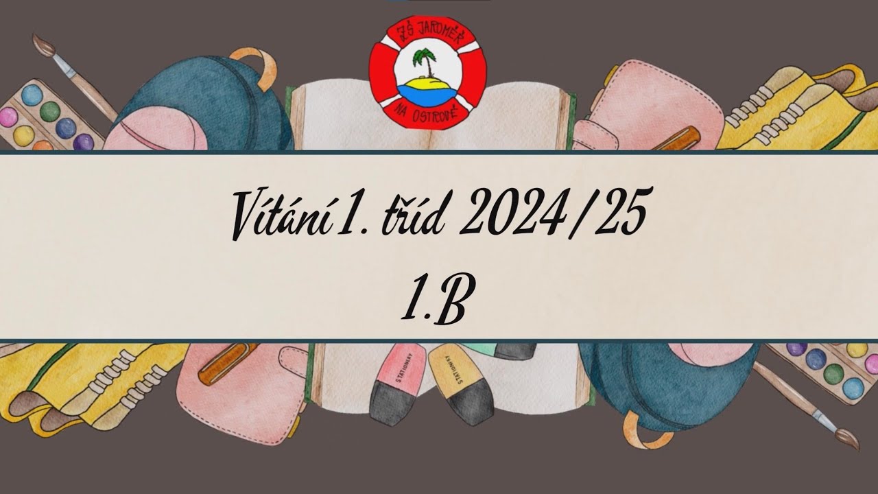 Vítání prvních tříd 2024/25 - 1.B