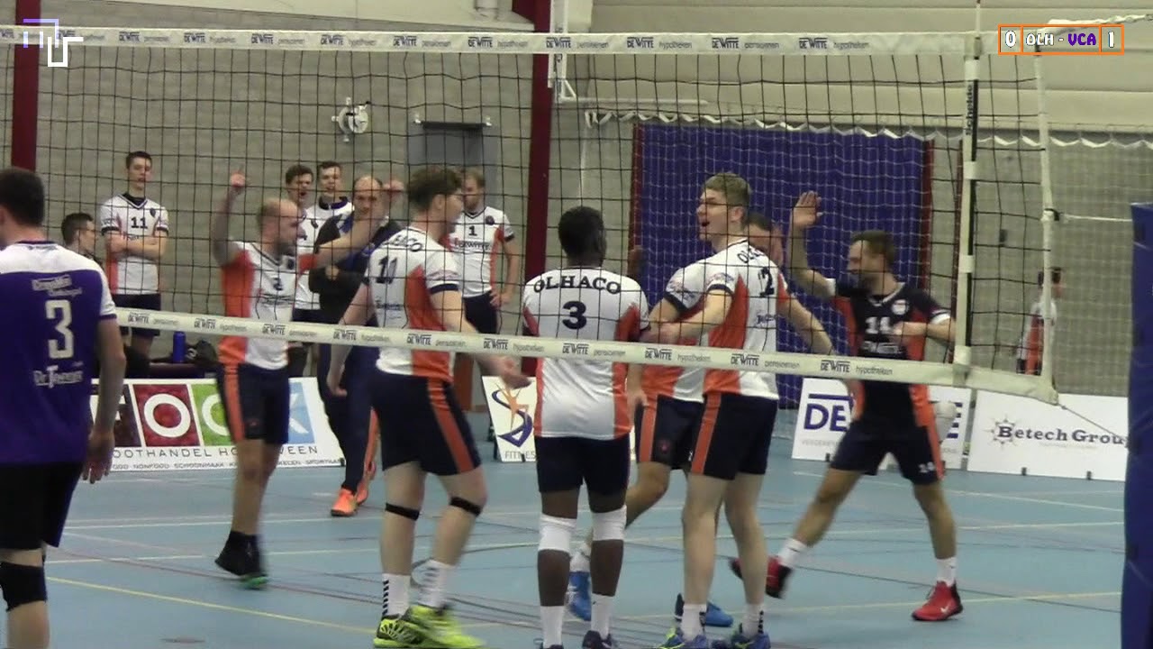 Volleybal Heren Topdivisie: De Witte Olhaco H1 - VoCASA H1 [20-01-2018]