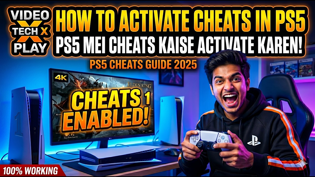 Finally! PS5 Cheats Enabled 😱 | How to Use Cheats on PlayStation 5 (100% Working)