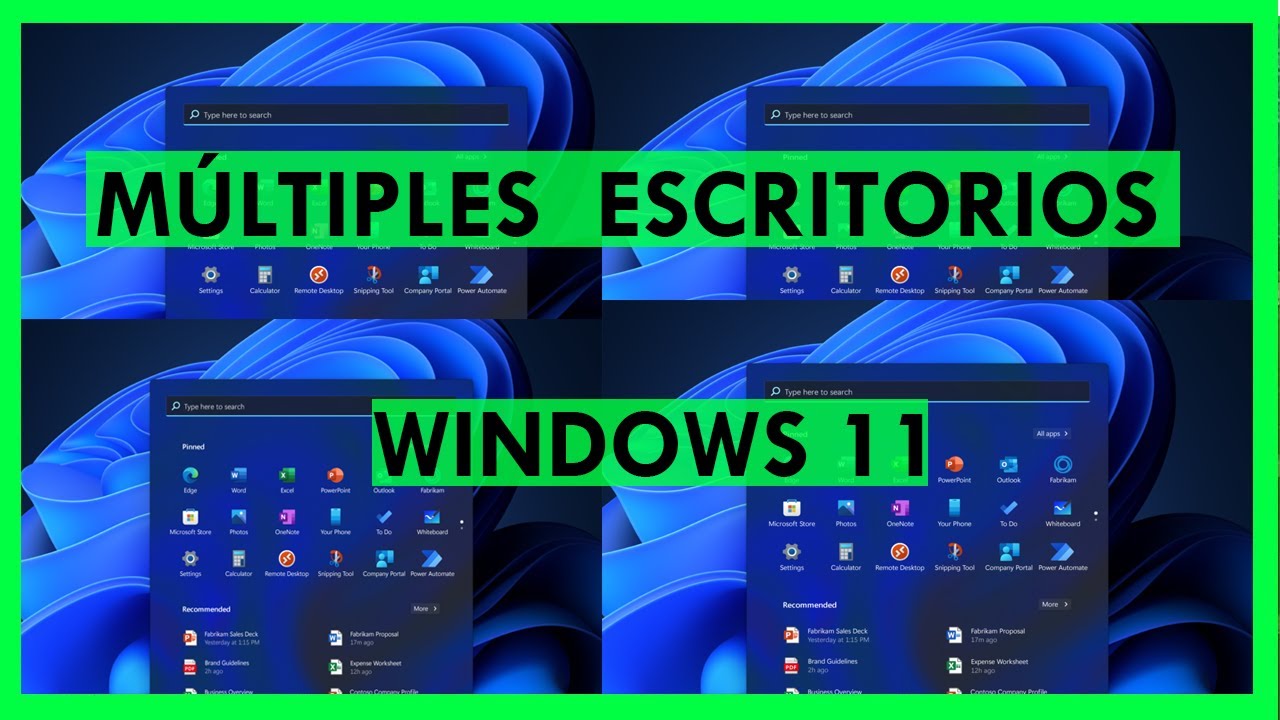 M&uacute;ltiples Sesiones RDP en Windows 11 Multiusuario M&uacute;ltiples Sesiones de Escritorio Remoto Windows 11