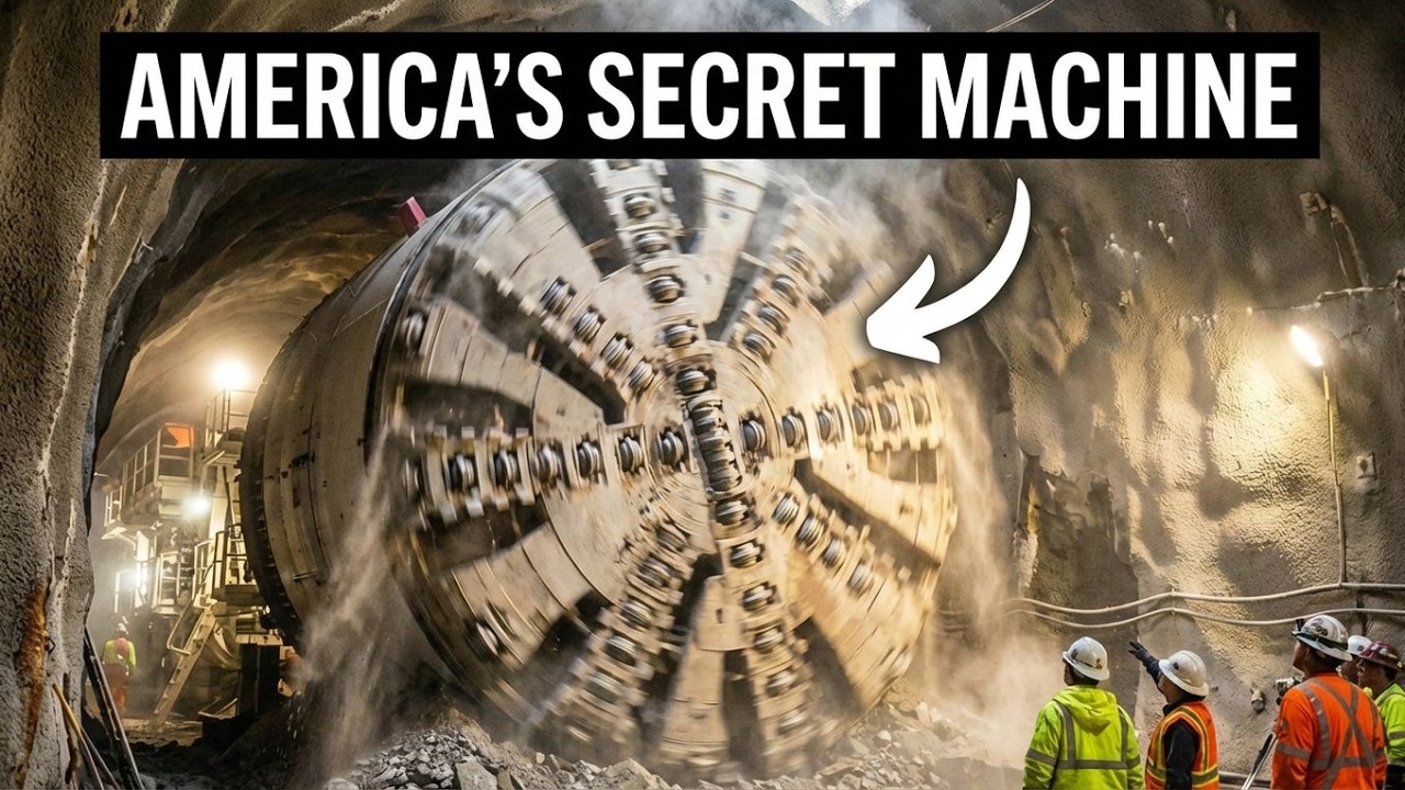 THE TUNNELING MACHINE THAT OUTDRILLED COMPUTERS