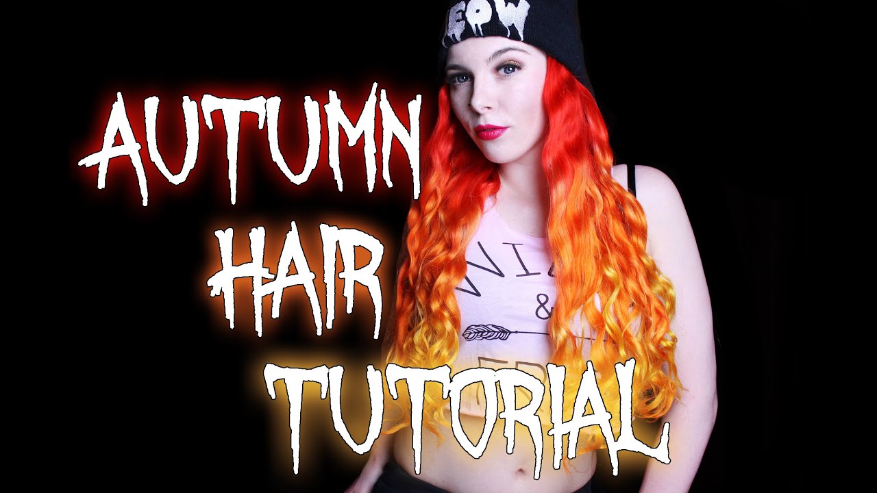 AUTUMN OMBRE HAIR mit Directions - TUTORIAL