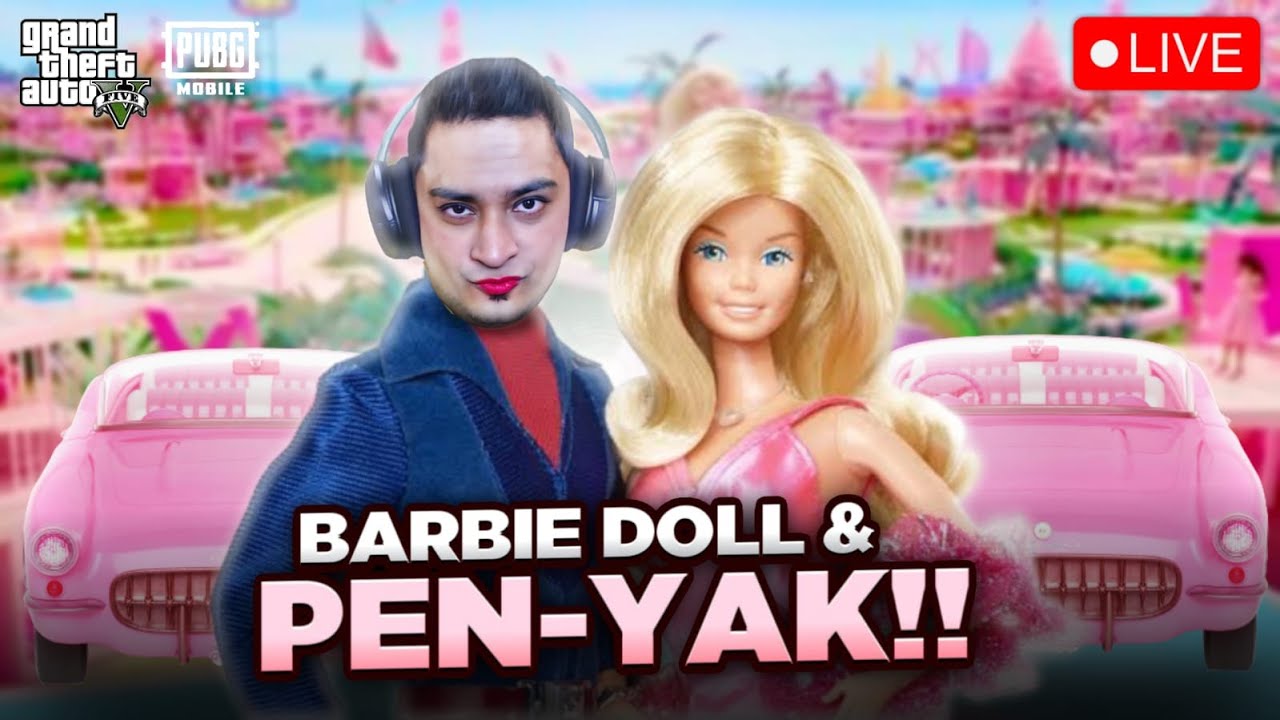 BARBIE AND GANG FIGHTS 😂- GTA 5 ROLE PLAY LIVESTREAM - MRJAYPLAYS 🎮