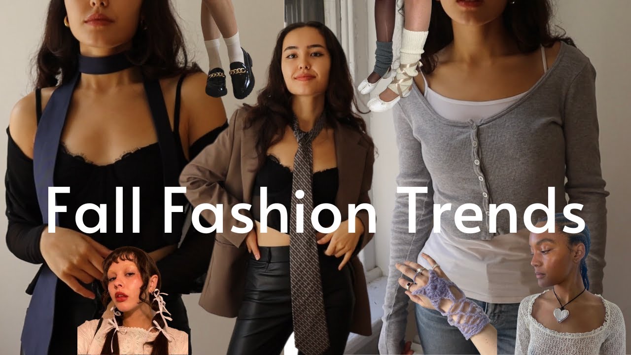 Trying Fall 2022 Trends Using Only What's In My Closet | Fashion Lookbook Inspo