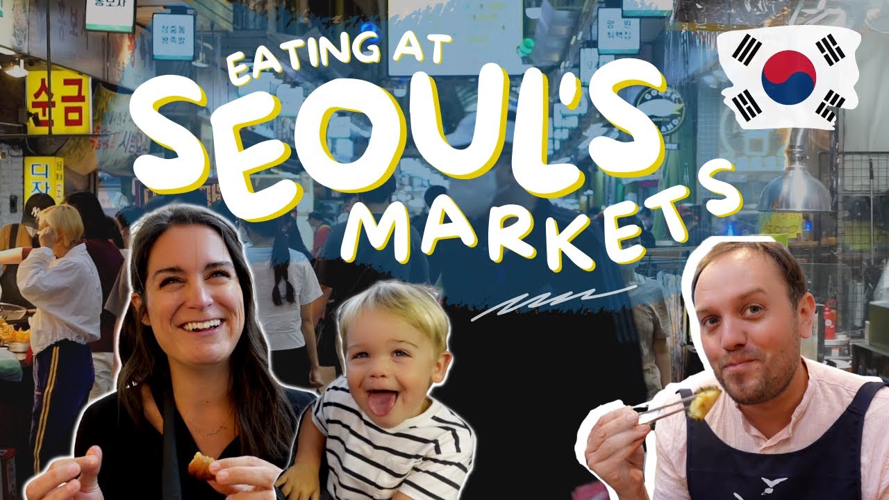 SEOUL'S MARKET FOOD 🇰🇷 (Mangwon and Noryanjin Markets with a local) 🥢  서울 브이로그