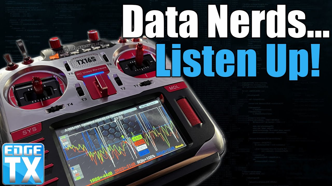 View EdgeTX Logs ON YOUR RADIO with Log Viewer