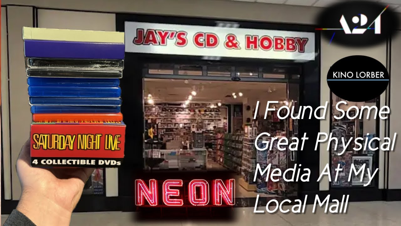 I Found A Couple Physical Media Holy Grails At My Local Mall