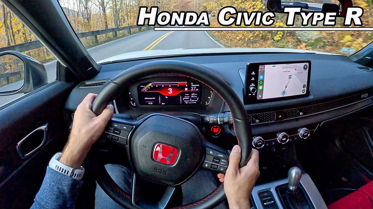 2023 Honda Civic Type R 17k Mile Update - Vermont Therapy Drive (POV Binaural Audio)