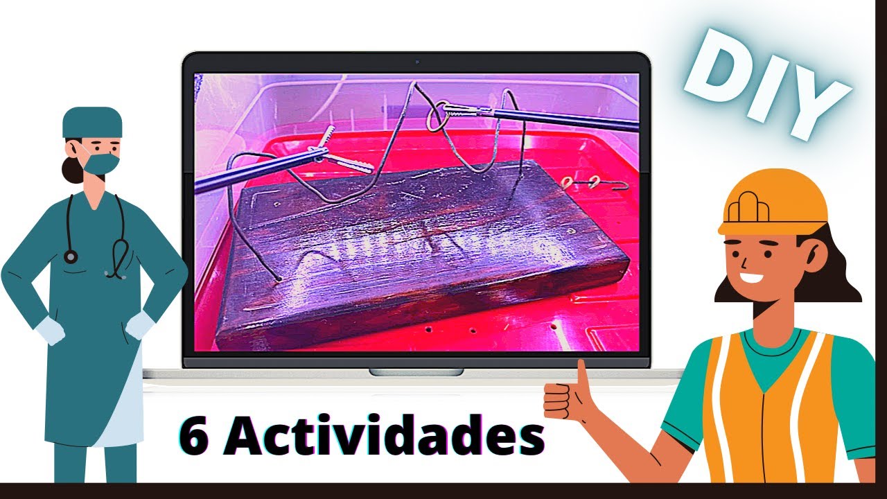 6 Ejercicios para Endotrainer | Laparoscopic Training Basic