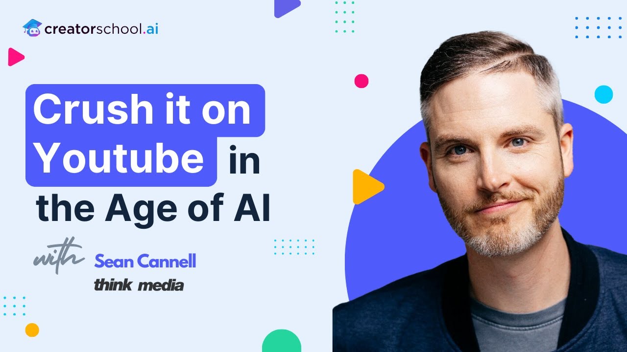 How to Grow Your YouTube Channel Fast in the Age of AI | Sean Cannell of Think Media