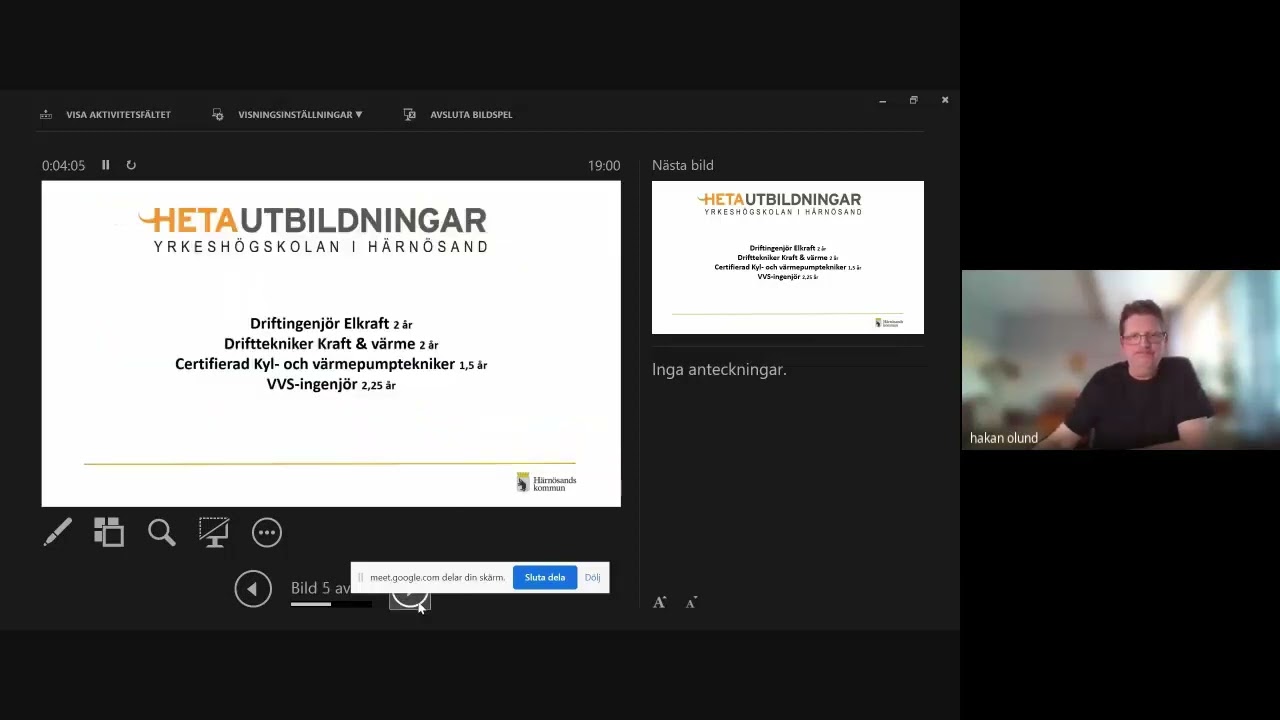 Heta Utbildningar, Yrkeshögskolan i Härnösand