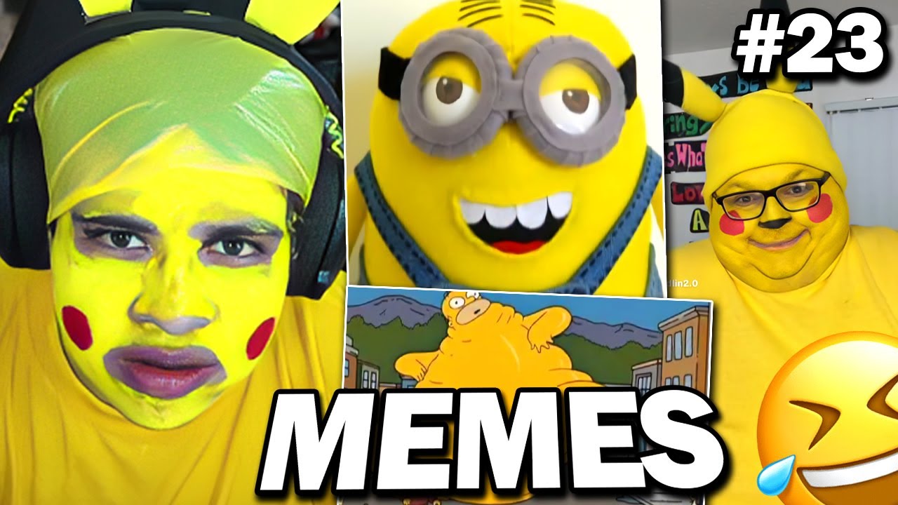 NO VUELVO hacer UN COSPOBRE de PIKACHU 😭 REACCIONANDO A MEMES #23