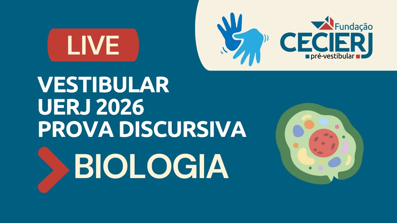 Live UERJ Discursiva - Biologia