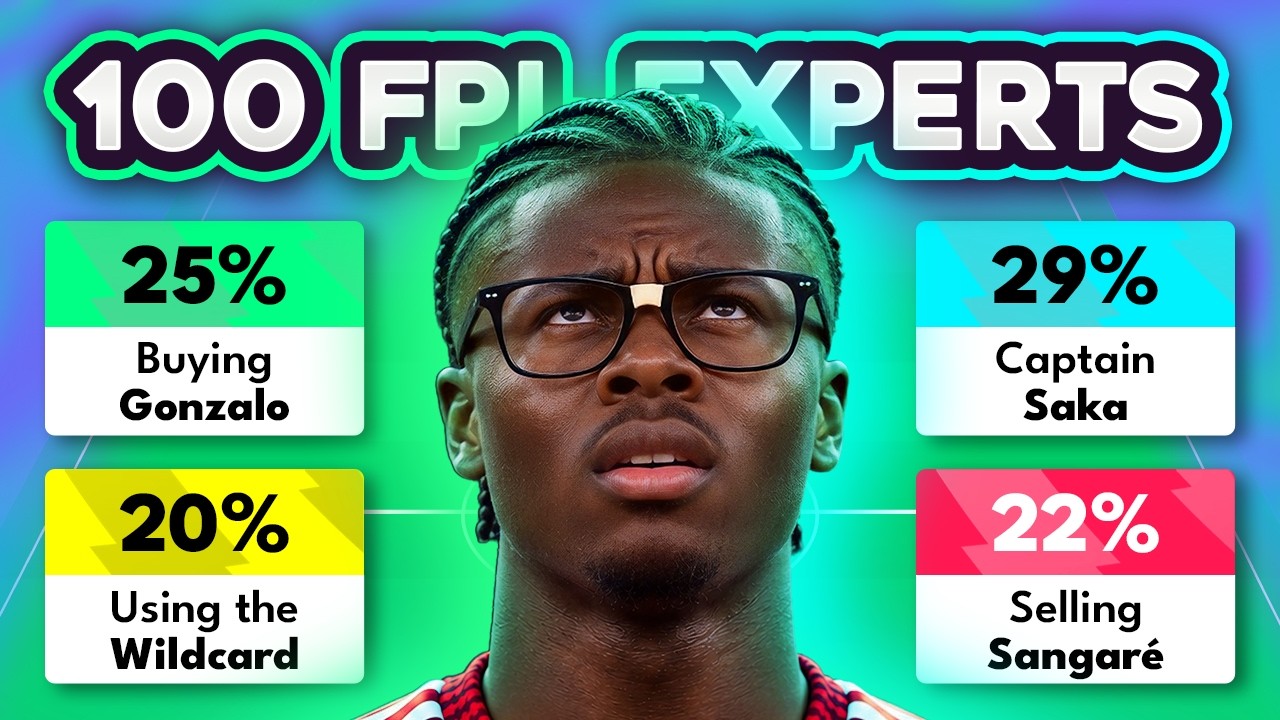 Trendy transferowe, kapitanowie i skład Wildcard ekspert&oacute;w FPL na GW6! 🧠 100 ekspert&oacute;w zdradza sw...