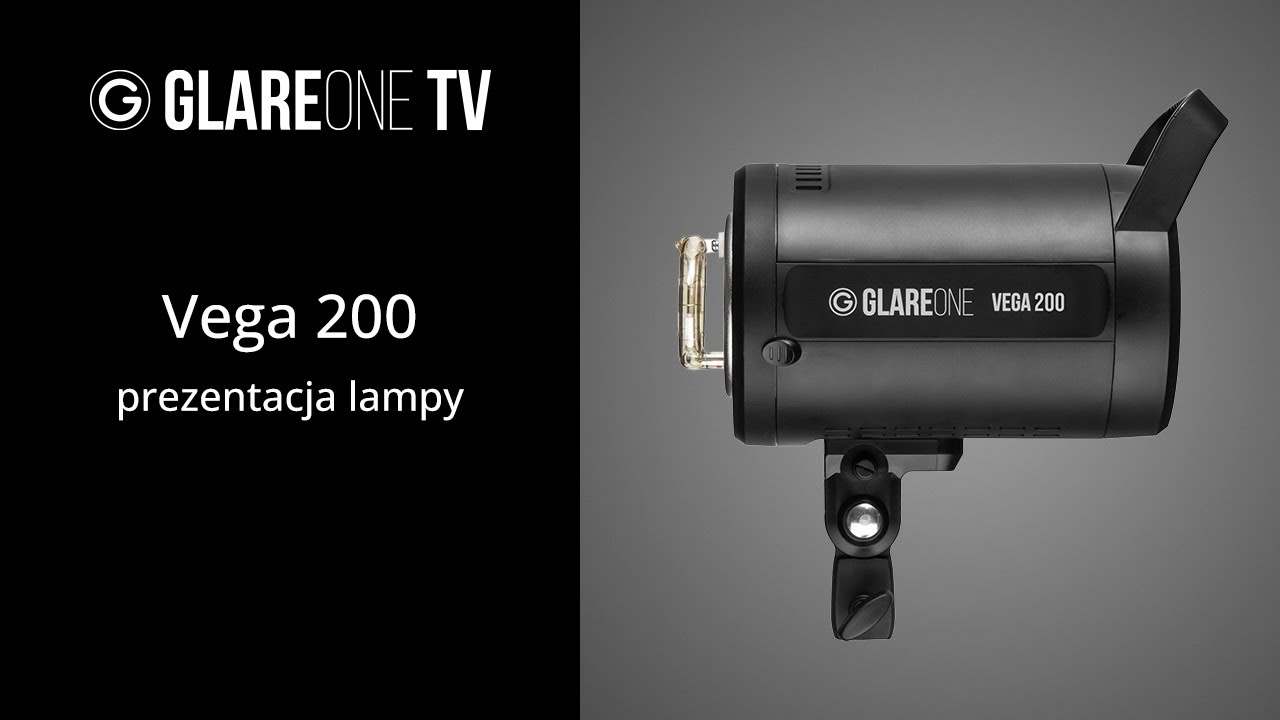 GlareOne Vega 200 - prezentacja lampy studyjnej z mocowaniem Bowens