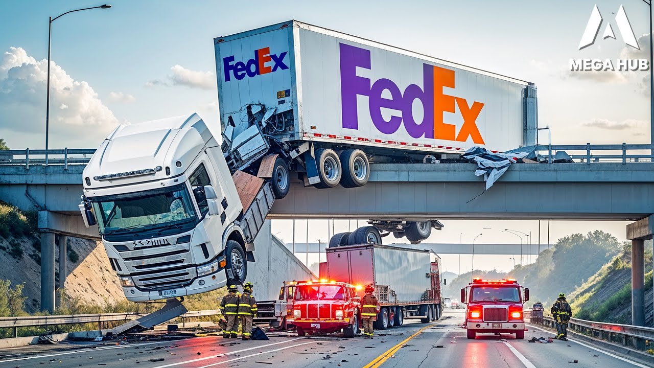 Dangerous Idiots Fastest Truck & Heavy Equipment Fails | Extreme Oversized Truck Transport #69