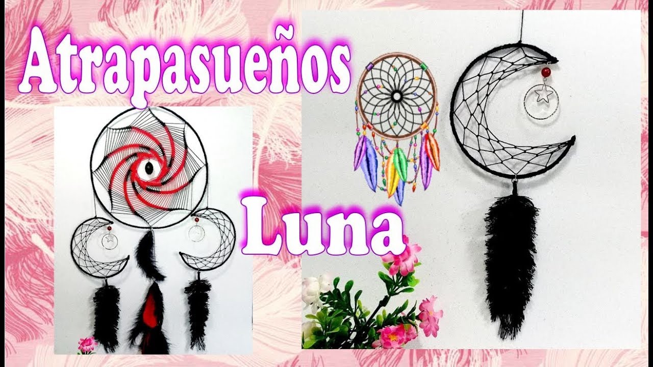 Como hacer un Atrapasueños Luna /Moon dream catcher