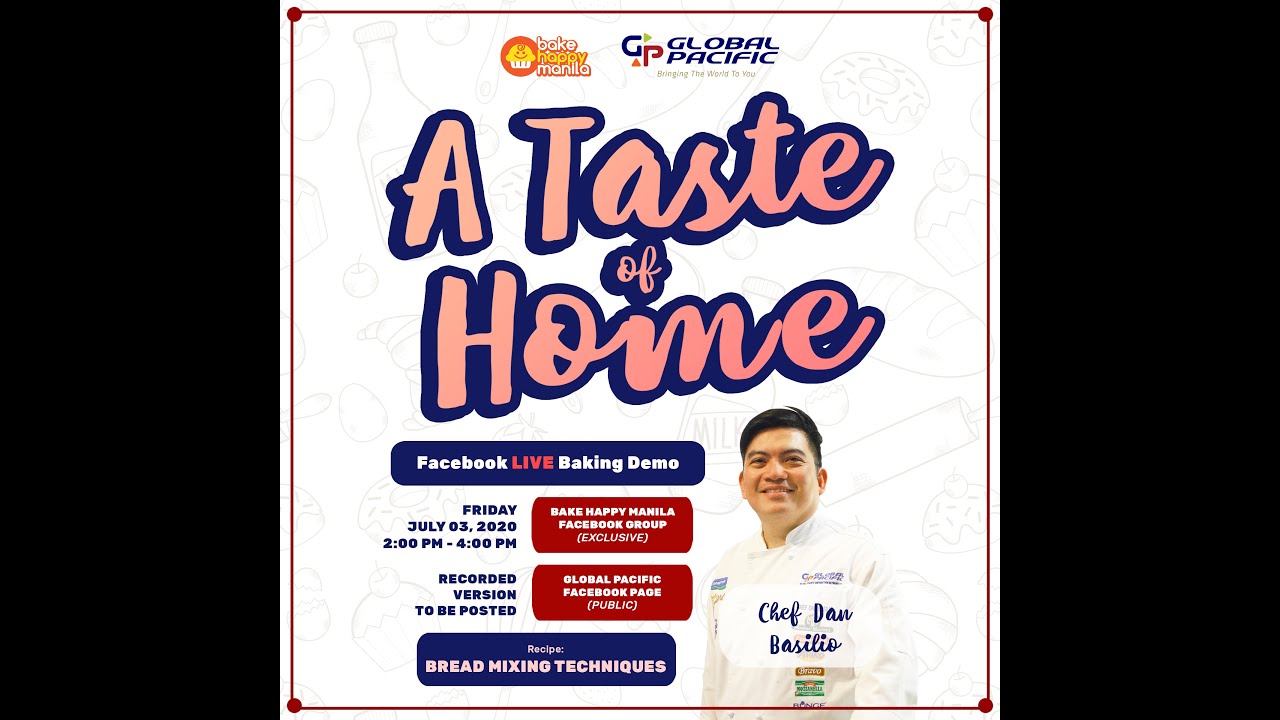 A Taste of Home Demos - Chef Dan Basilio with BHM (Wave 3)