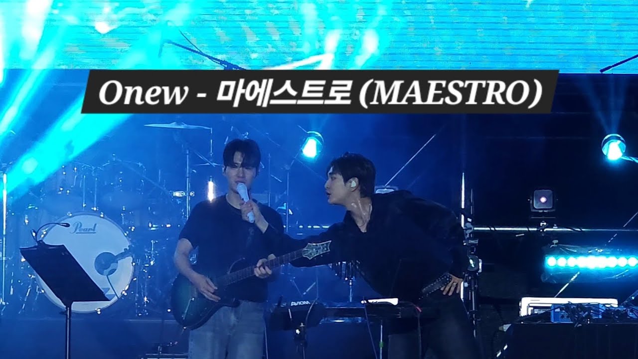 240907 SHINee Onew - 마에스트로 (MASETRO) | Someday festival