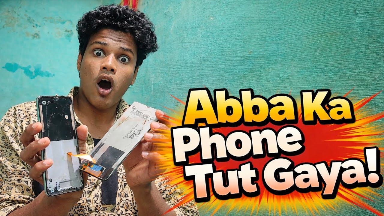 ABBA KA PHONE TUT GAYA 😲#youtube#phone  vlog#phone tutgaya#fypシ゚viralvlog#5000subscribers#10000views