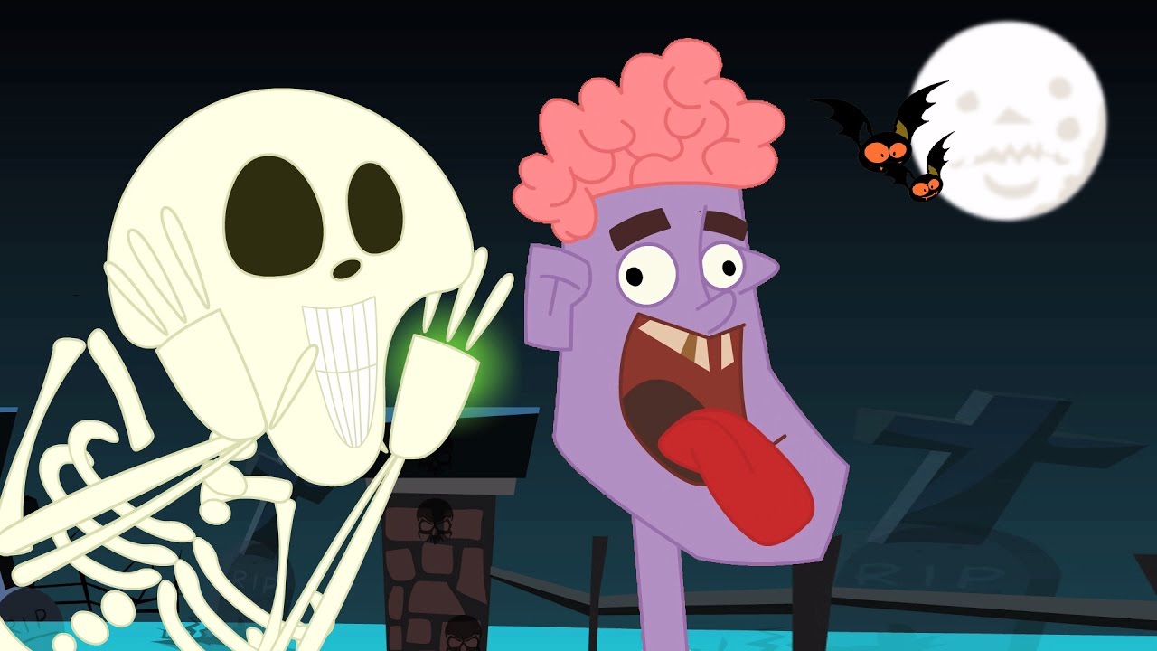 Алло Это Хэллоуин | детский стишок | дети карикатуры | Hello Its Halloween | Nursery Rhyme
