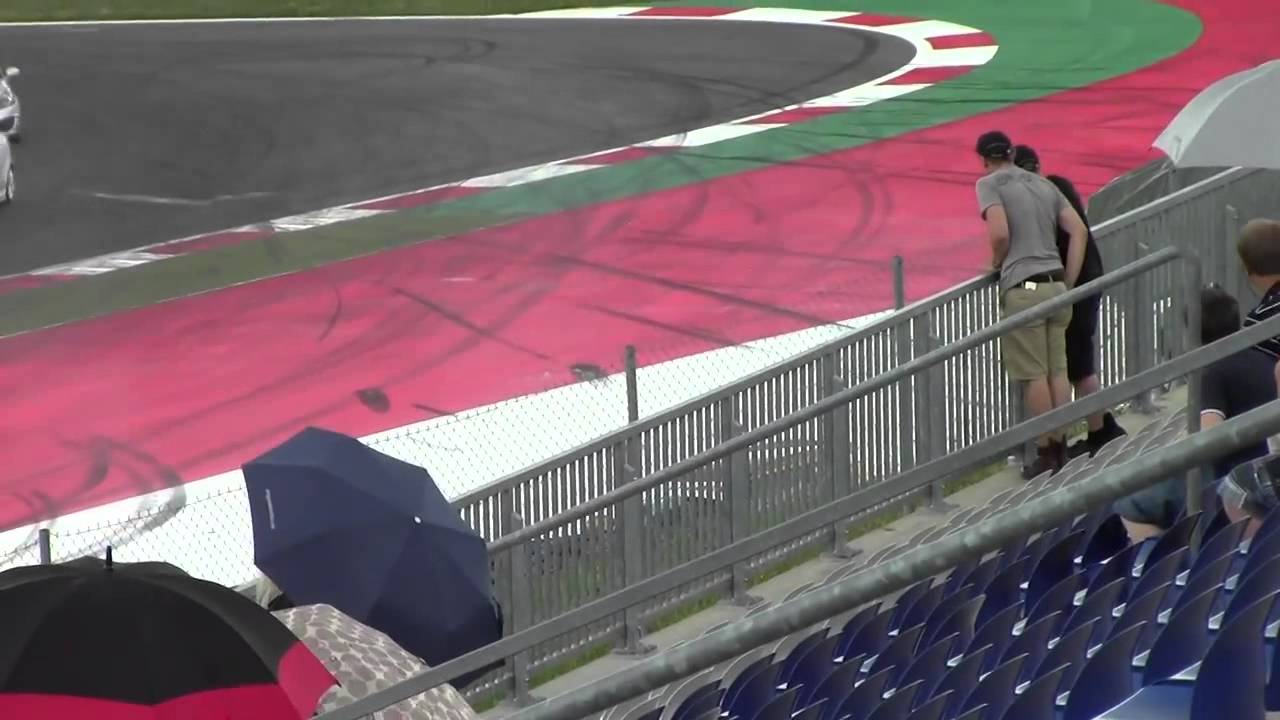 Rundstrecke Crash Suzuki Swift Cup Red Bull Ring
