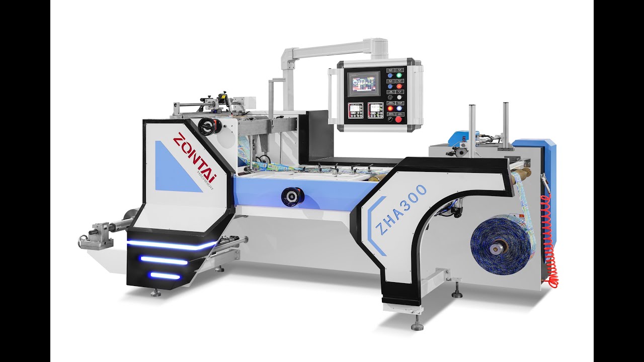 Zontai ZHA-300 Mode-less high speed shrink sleeve seaming machine