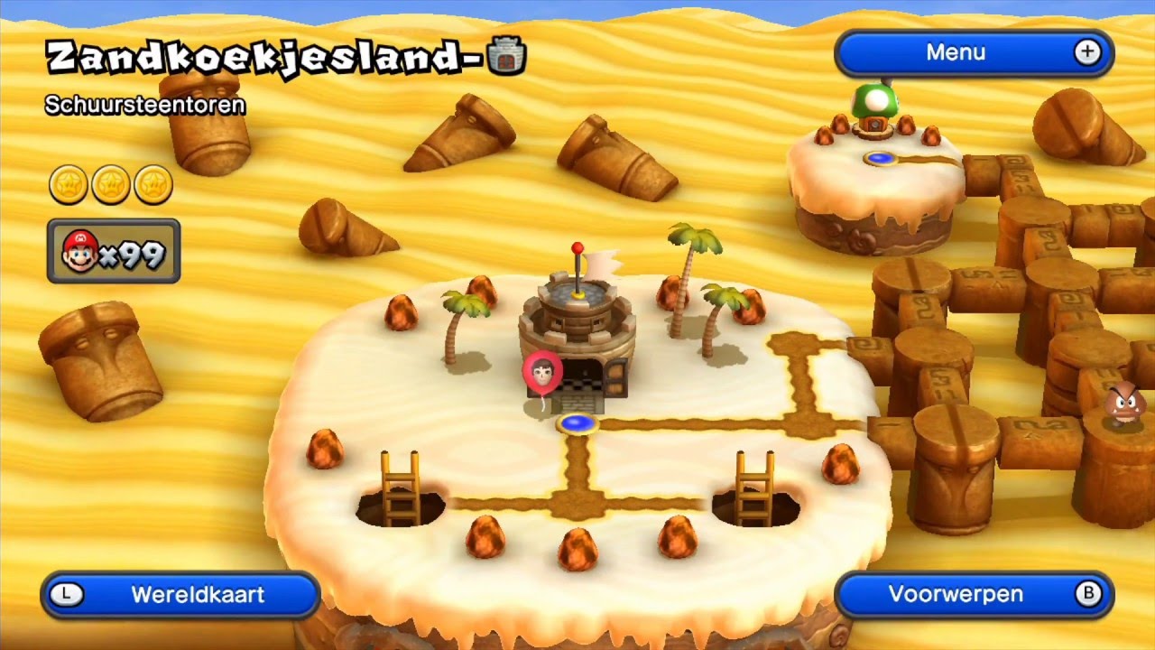 New Super Mario Bros. U - Infinite 1-up spots