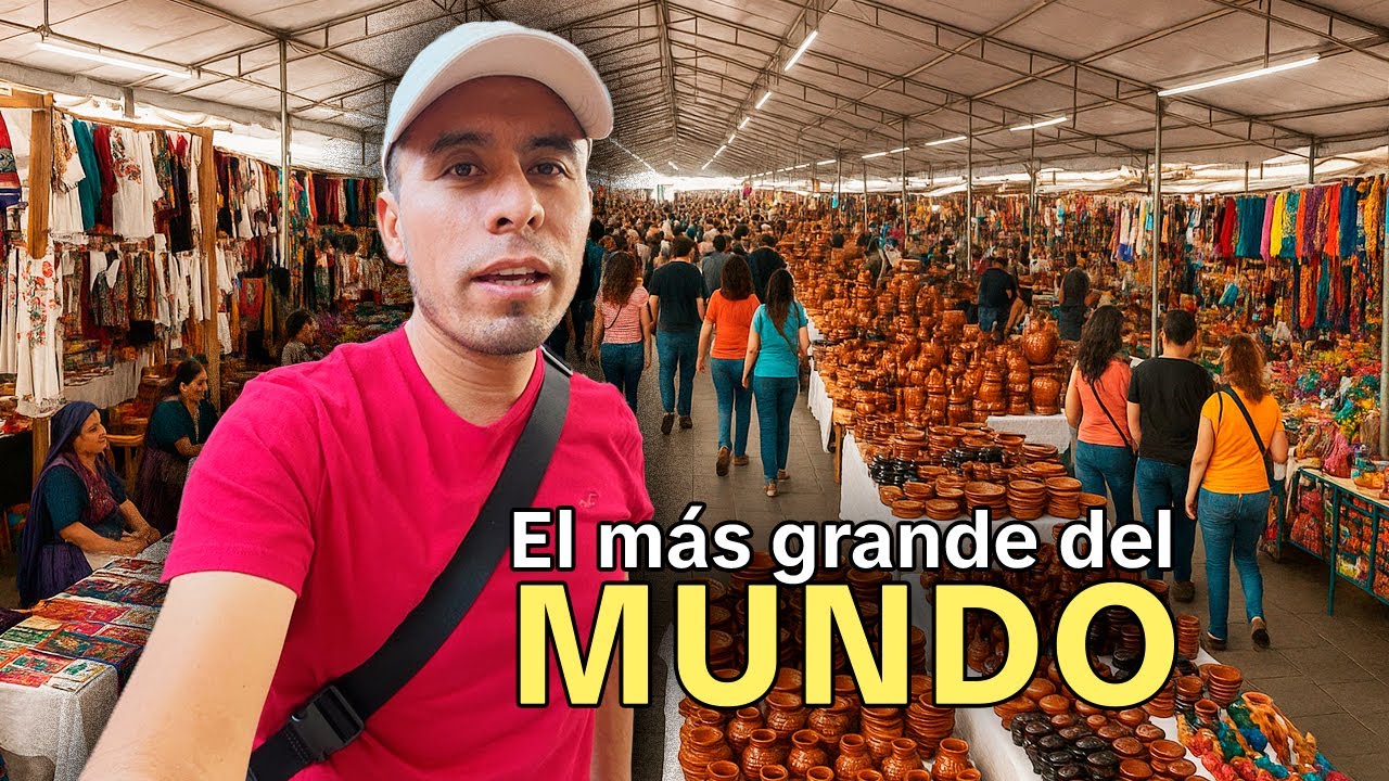 Así es el Tianguis Artesanal MÁS GRANDE DEL MUNDO | Domingo de Ramos en Uruapan, Michoacán