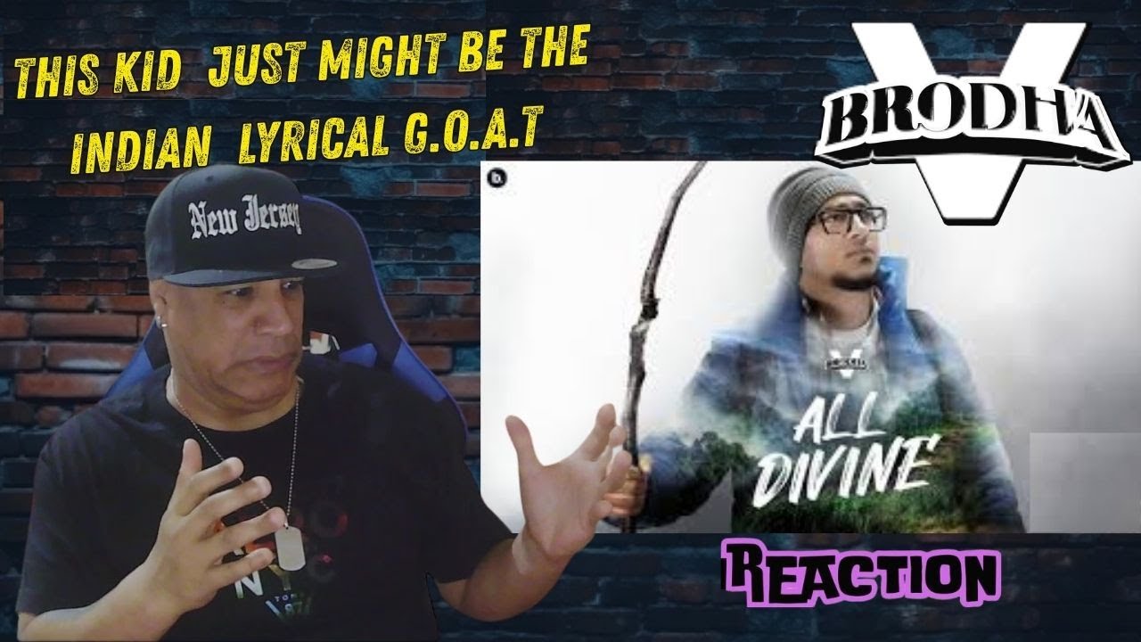 Brodha V -  All Divine MUSIC REACTION