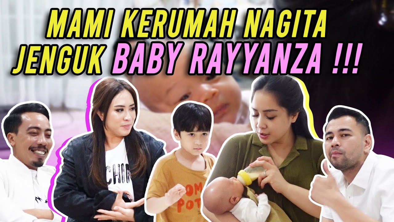 MAMI KERUMAH NAGITA JENGUK BABY RAYYANZA !!! LUCUNYAAAAA...