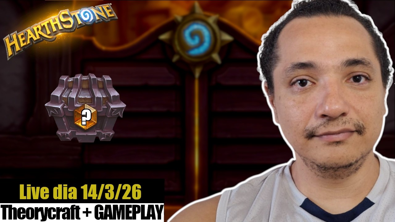 Hearthstone: hoje vocês irão presenciar foco total!  ! Live do dia 14/03/2026 Roxinha: TuhTahPlay