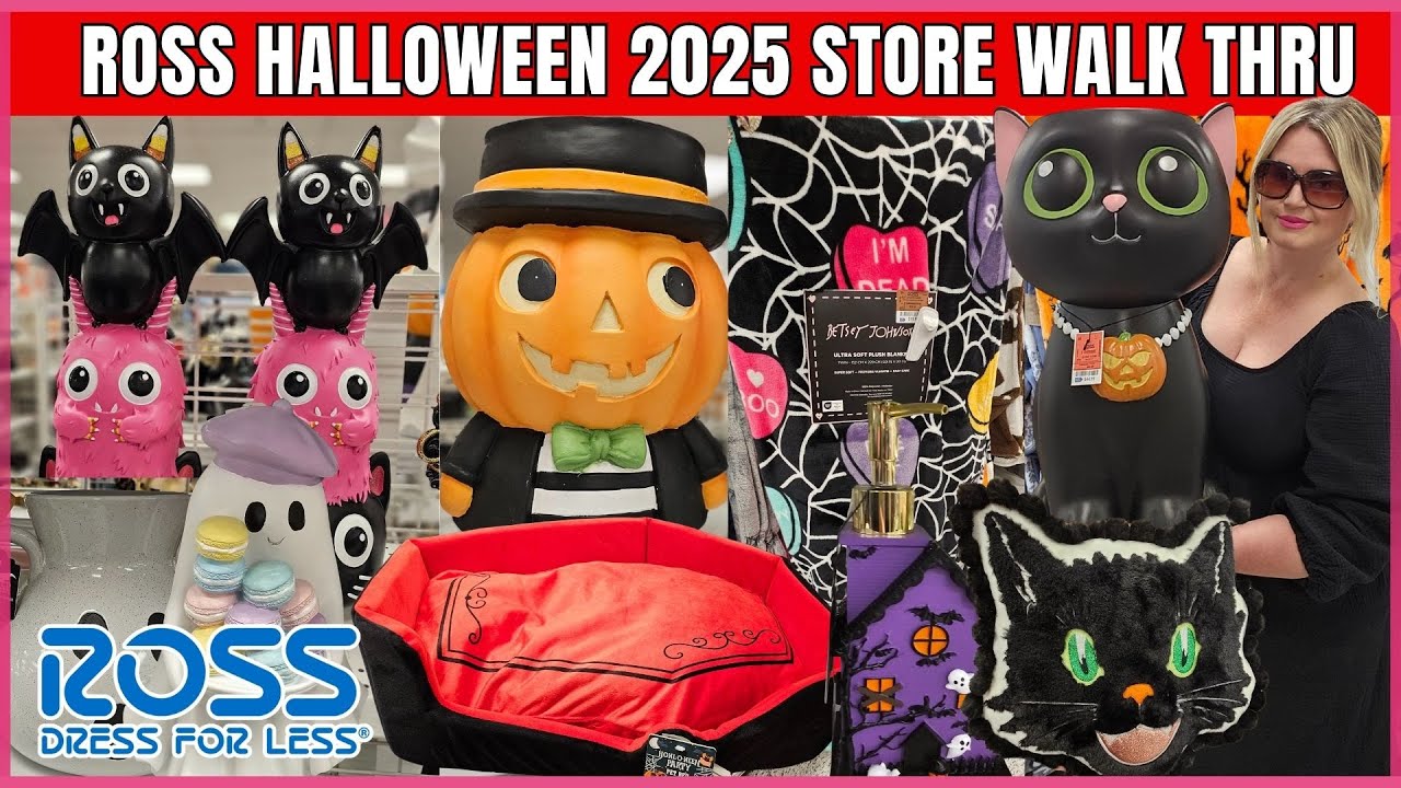 NEW ROSS HALLOWEEN 2025 STORE WALK THRU #halloween #ross #rossstore