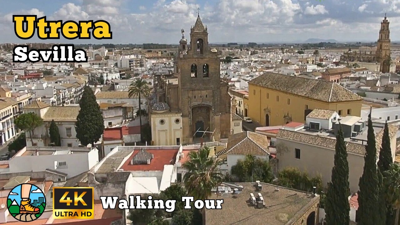 Utrera, Sevilla | Andalucía | Walking Tour 4K 🚶‍♂️🌍
