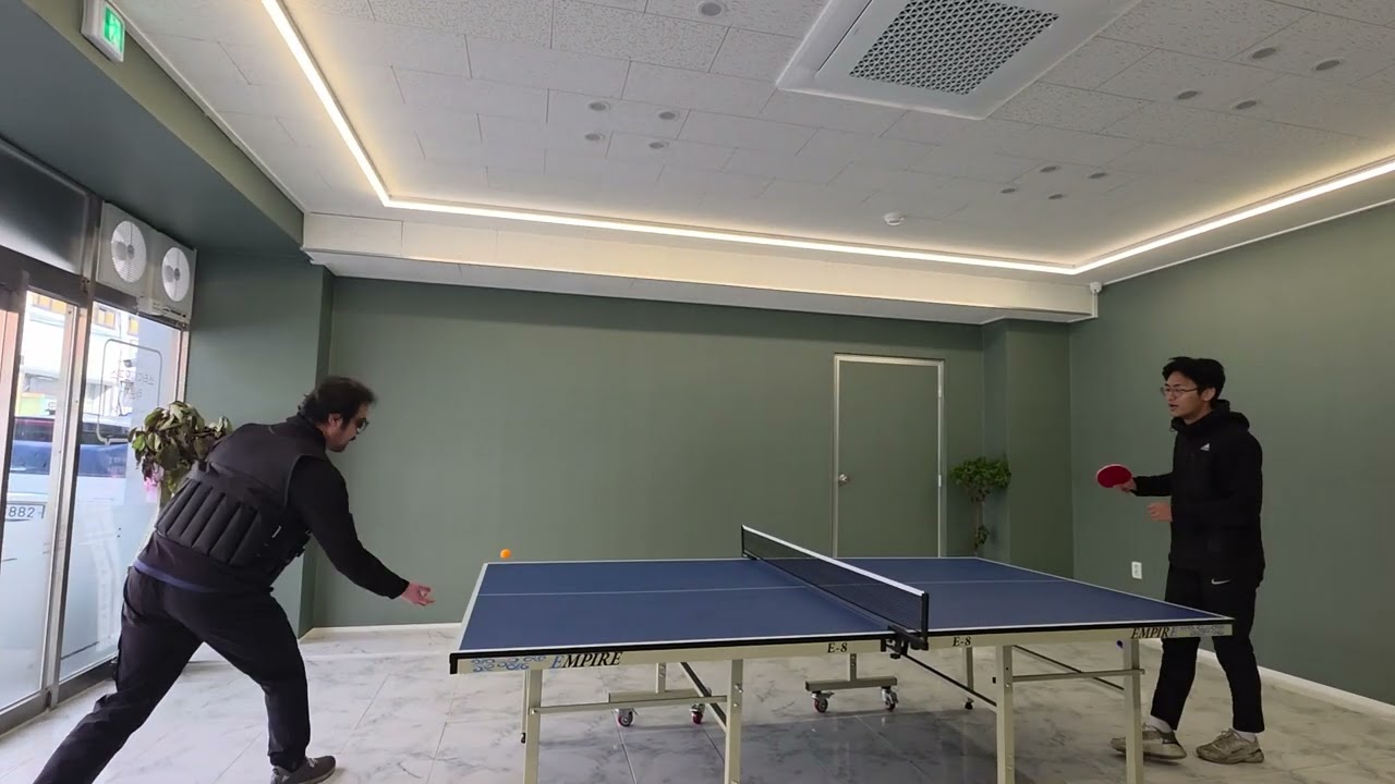 [CU SPORT - 탁구] CU구미황상중앙점 사장님배 탁구대회 4299강 #고양이 #meow #pingpong #탁구 #sports 