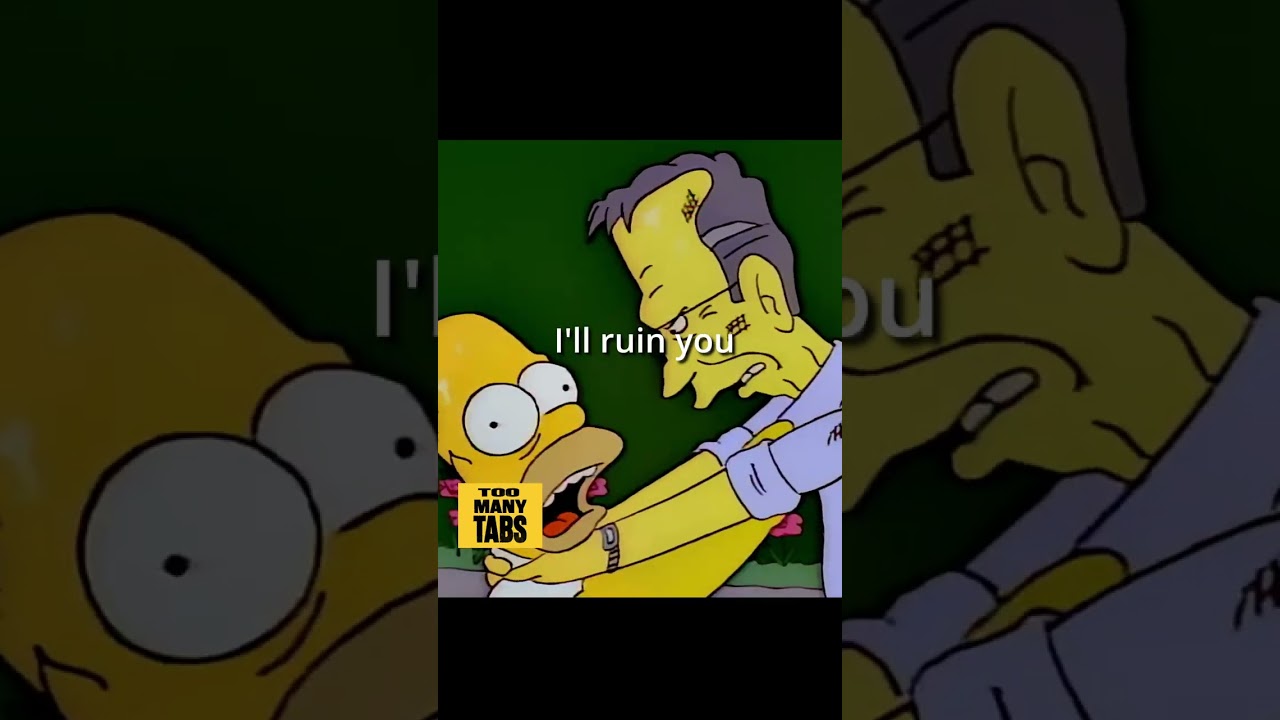 George H. W. Bush Attacks the Simpsons