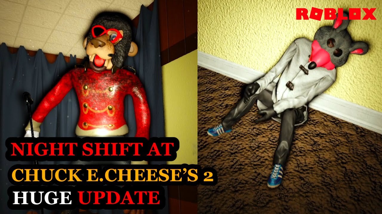 Night Shift at Chuck E. Cheese 2 - HUGE UPDATE [Full Walkthrough] - Roblox