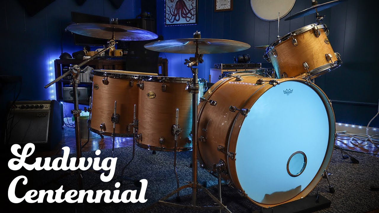 NEW DRUM KIT | Ludwig Centennial 4-piece Zep kit