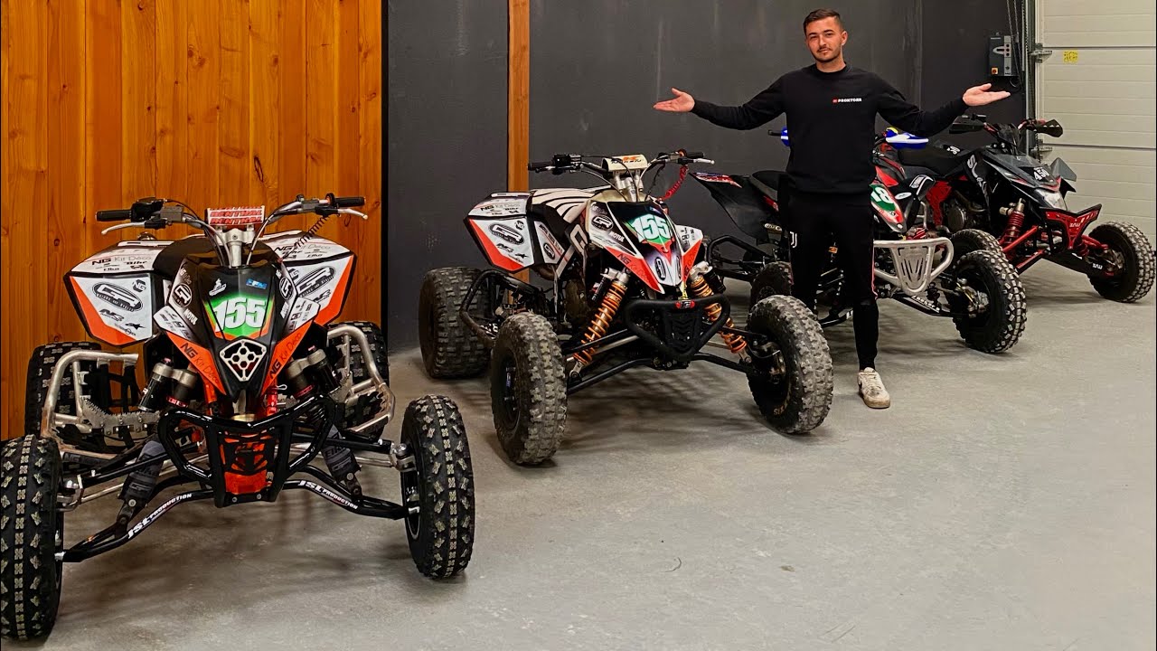 JE TEST 4 QUADS DE FOU !!🔥