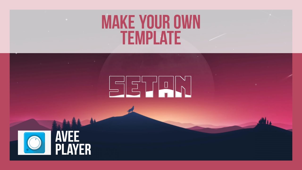 Tutorial Text audio spectrum Avee player for your Music videos! | Visualizer