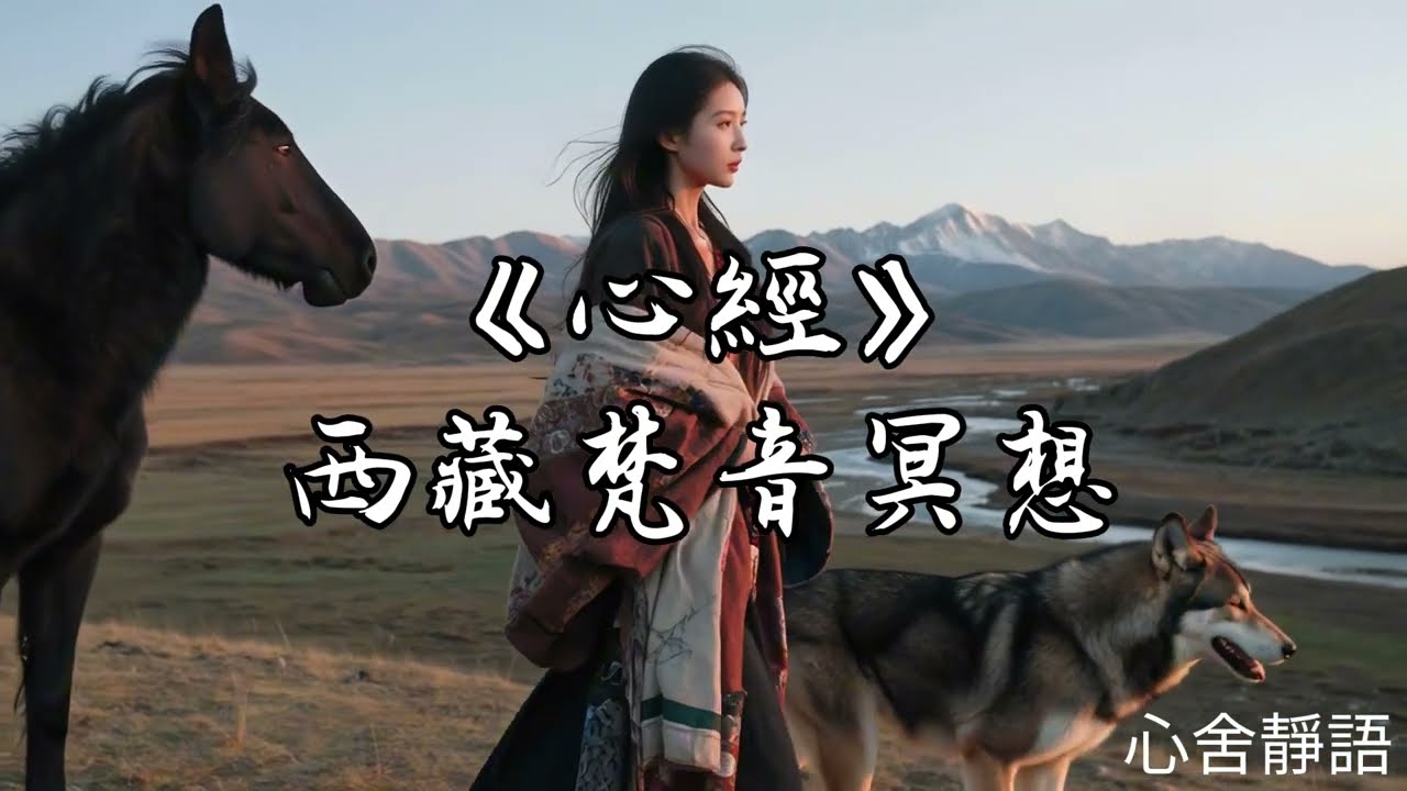 《心經》西藏佛音淨化場域！一小時｜適合工作、閱讀、抄經背景，洗滌雜念、淨化負能量｜心と空間を同時に浄化してポジティブなエネルギーを呼び込もう