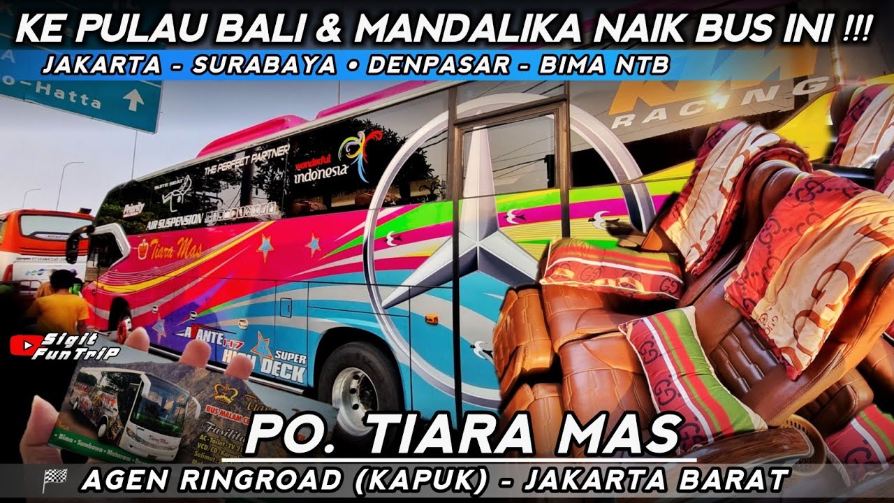 Review Bus TIARA MAS 🔥 Melayani Rute JAKARTA SURABAYA MALANG - DENPASAR BIMA &bull; AGEN RINGROAD KAPUK 👍