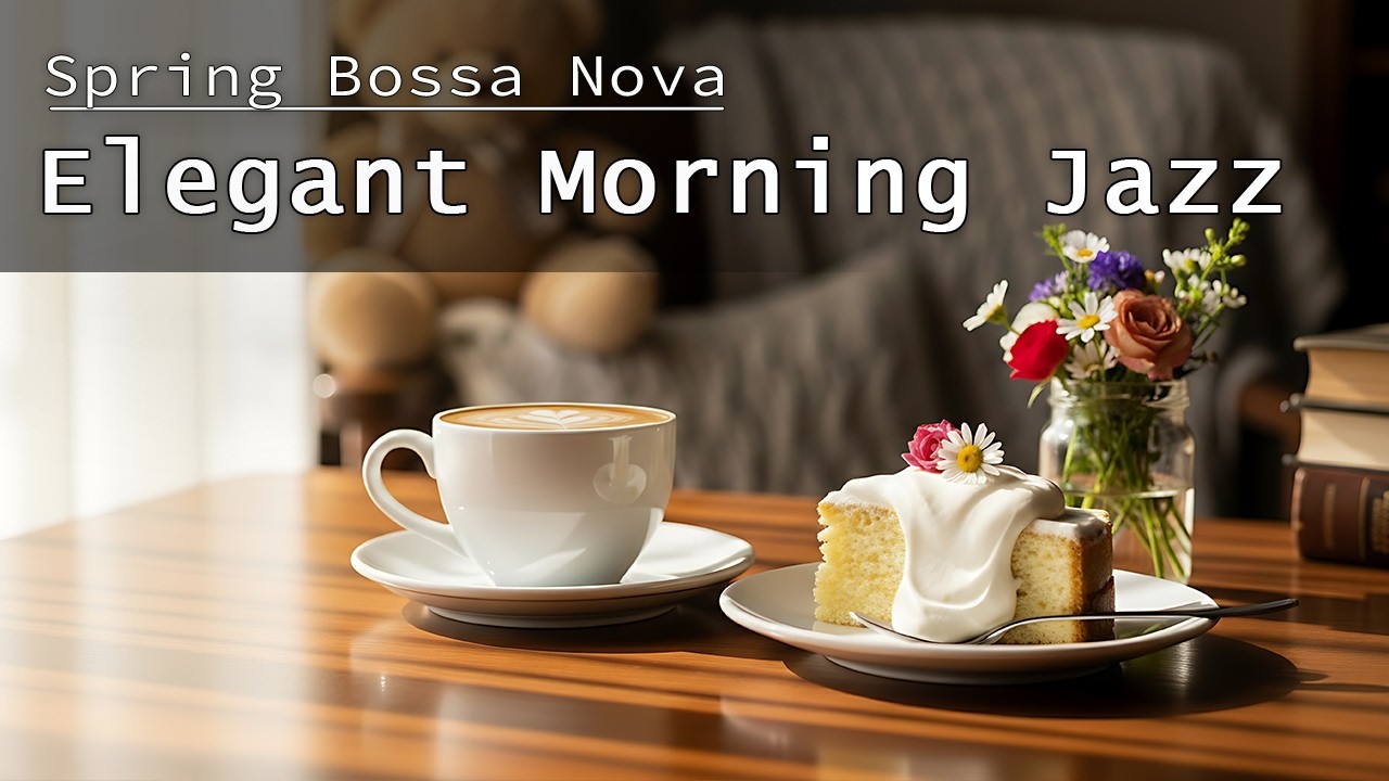 Spring Bossa Nova ☕ Elegant Morning Jazz & Music for Enhanced Productivity