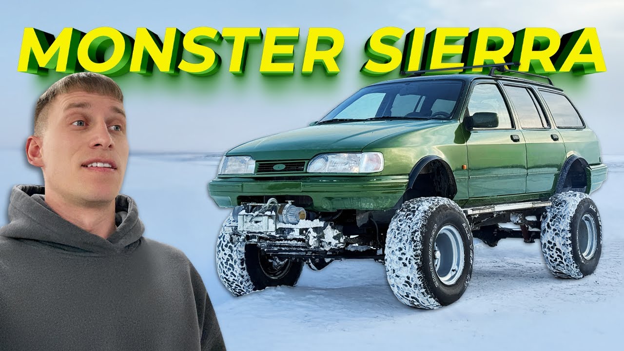 MONSTER SIERRA PAGALIAU NAMIE! PIRMAS TESTAS!