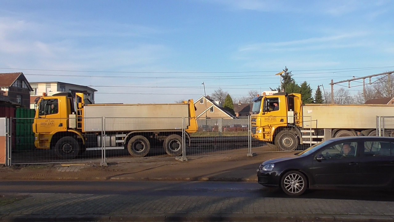 bouw parkeergarage station Wijchen deel 23 / we gaan de diepte in.