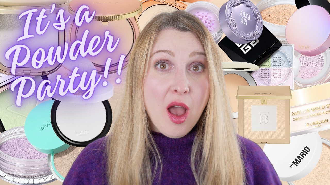 POWDER PARTY | Collection of Loose & Pressed Powders | Swatches, Comparisons, Details, Cost Analysis