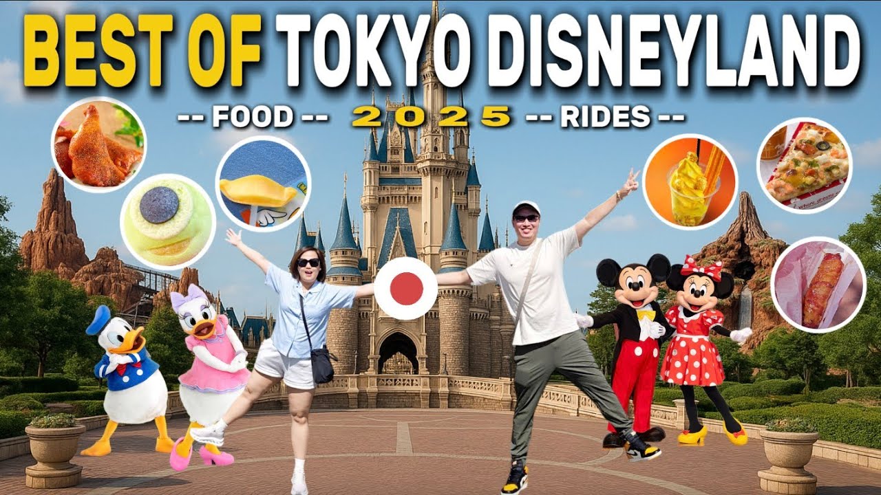 TOKYO DISNEYLAND 2025 TOP ATTRACTIONS: RIDES AND FOOD YOU CAN'T MISS | JAPAN VLOG