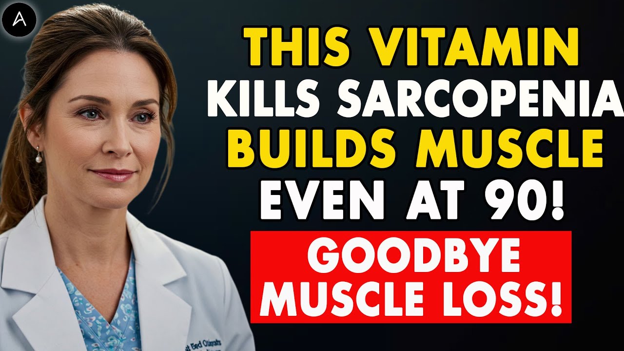 Over 60? Take These 5 VITAMINS to Rebuild Muscle and FIGHT Sarcopenia | Senior Health Tips