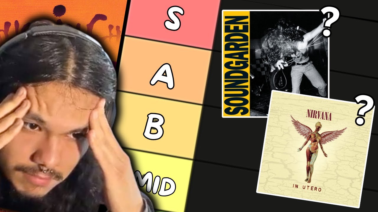 Ranking GRUNGE Album's (whole lotta mid)
