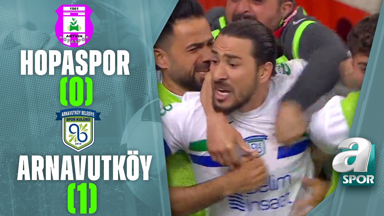 Artvin Hopaspor 0-1 Arnavutköy Belediye (TFF 3. Lig Yükselme Play-Off Final Maçı) 24.05.2022